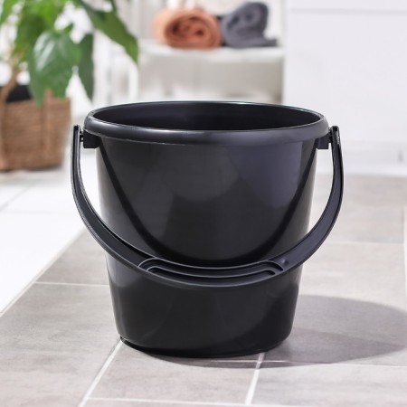 Bucket, 8 l, black color
