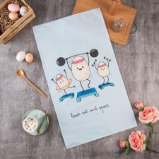 Easter Ethel towel Love Eat and Sport 40x73 cm, 100% cotton, sarzha 190 g/m2