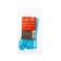 Nylon screed 2.5x100 mm tundra, blue, 25 pcs