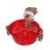 Candy "Snowman", striped hat, capacity of 1000 grams