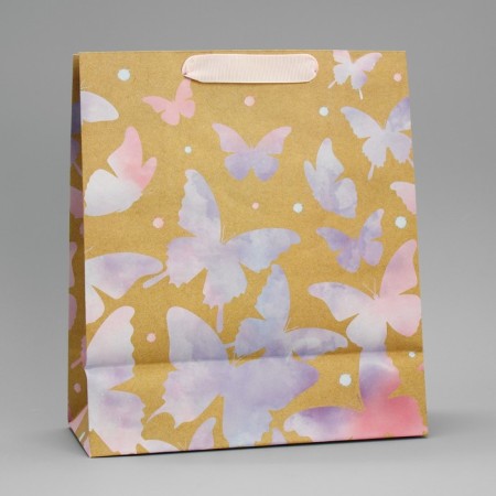 Package Gift Crafts Vertical, Packaging, “Watercolor”, Ml 23 x 27 x 11.5 cm-3