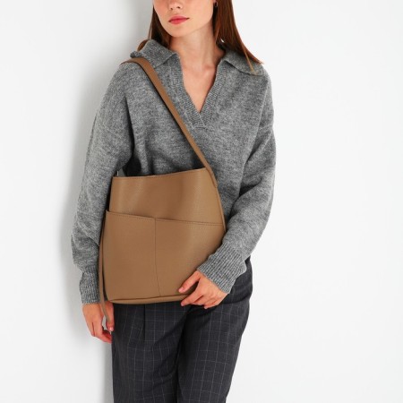 Bag Female Tout on Magnet, Beige Color-9