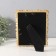 Photo frame Polystone 13x18 cm "Golden forget -me -nots" 1.5x18x23 cm