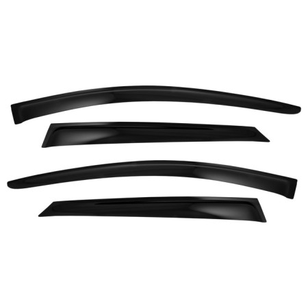 Window deflectors Kia K5, 2020-, SD, Dark