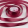 Satin tape, 20 mm × 23 ± 1 m, color raspberry-red No. 134