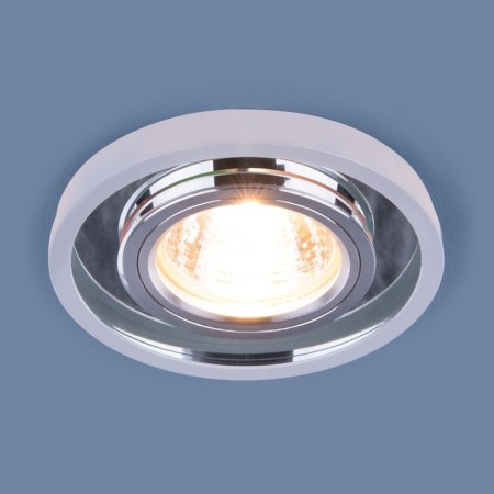 Potted LED lamp Elektrostandard, Lungi, 92x92 mm, G5.3, Mirror, white color-3