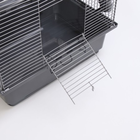 Birds Cell "Piggers" No. 100, collapsible, 42 x 30 x 37cm (staff.) Gray-4