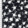 Payer satin fabric stuffed, width 150 cm, black color