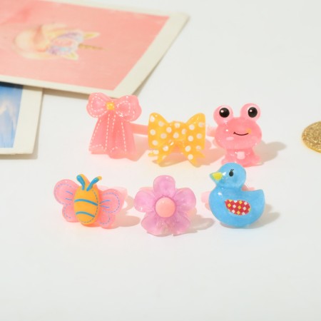 Children's Ring "Chosulka" Children's World, Mix shape, Mix color, dimensionless