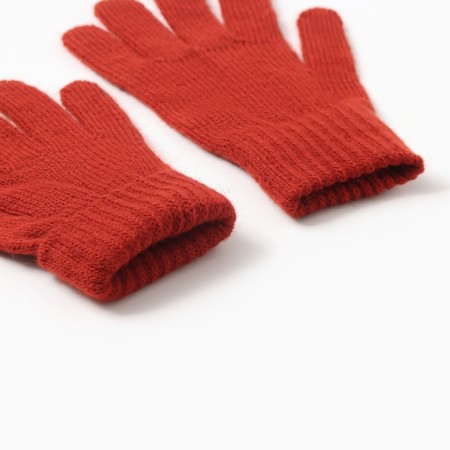 Baby gloves, brick color, rn 14-2