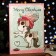 Advent calendar with mini tiles made of milk chocolate Magic Cute Unicor Mix, 50 g
