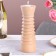 Candlestick, model No. 2, 9 x 25 cm, beech