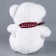 Soft toy "Mishutka", 23 cm, white color