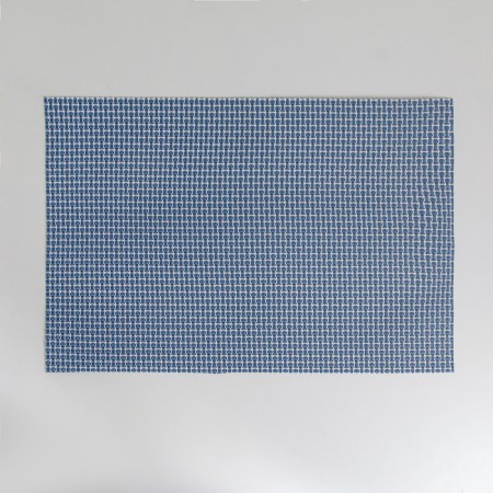 Serving napkin on the table "Weaving", 45 × 30 cm, blue color-1