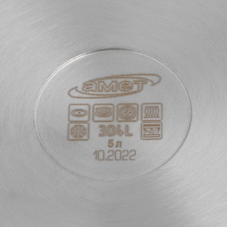 Steam "Classics-Prim", 5 l, d = 26 cm, metal cover, capsule bottom-5
