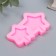 Mold Silicon "Two Stars" 2 items 7.5x5x1 cm