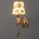 Bra "butterfly" E27 40W gold 15x17x31 cm