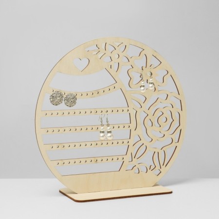 Steam for jewelry "Moon", plywood, beige color-2