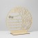 Steam for jewelry "Moon", plywood, beige color