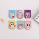 A set of magnetic bookmarks 6 pcs on the substrate "I believe in unicorns"