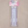 A ruler to determine the size of the knitting needles, 14 cm