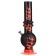 Bong, H-32 cm, "Flame", acrylic, orange