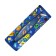 Penal soft, 1 compartment, quadro, 70 x 200 mm, Hatber "stickers" silicone+textiles, blue npn_72260
