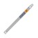 Knitting needles straight, aluminum, 4.00 mm/35cm, 2 pcs