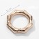 Karabin ring "Bamboo", d = 19/31 mm, thickness - 4 mm, 5 pcs, gold color