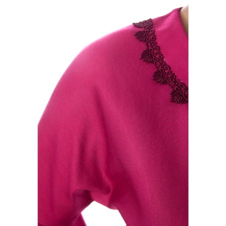 Women's dress, size 42, fuchsia color-2