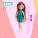 Fashionable hinge doll "Masha" in a dress, mix