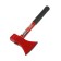 Carriage ax, metallic rubberized handle, 800 g
