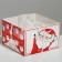 Box for the Capcake "Happy New Year!", 16 x 16 x 10 cm, New Year