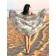 Pareo and beach rug "Sea of ​​flowers", d = 150 cm