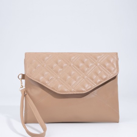 Lightning bag bag, beige color