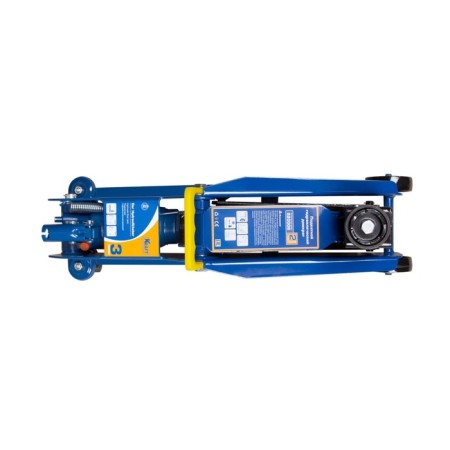 The rolling jack Kraft KT820006, hydraulic, 3 t, 192-535 mm, case-4