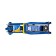 The rolling jack Kraft KT820006, hydraulic, 3 t, 192-535 mm, case