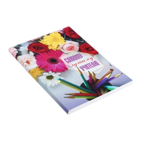 Diary on the gluing undated A6 48 sheets, a soft cover, the best teacher-1