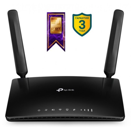 Wi-Fi Router TP-Link Archer MR400, 1317 Mbit/s, 4 ports 100 Mbps, black