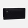 Women's wallet on magnets, black color