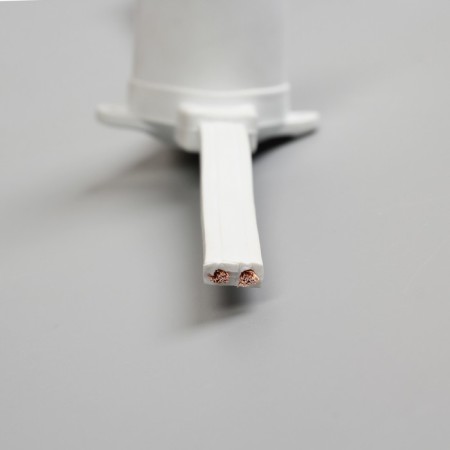 Girlyanda "Bels Light" 50 m, IP65, 2W, white rubber thread, step 40 cm, E27 (without lamps), 220 V-6
