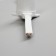 Girlyanda "Bels Light" 50 m, IP65, 2W, white rubber thread, step 40 cm, E27 (without lamps), 220 V
