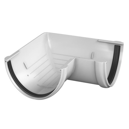 Groove angle 90 ° PVC D125-1