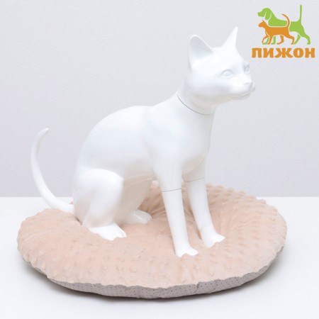 Animal Stear "Tenderness", 40 x 40 x 10 cm, beige-1