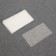 Fiberglass for nail extension, 8 × 4 cm, 10 sheets, white color