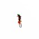 Mormyshka Beetle with sawing and paws, weight 0.15 g, size 1.5