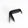 Male purse on magnets, black color