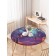 The tablecloth on the table "The mysterious night", round, oxford, elastic band, size 120x120 cm, diameter 75-100 cm