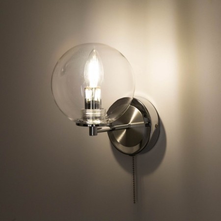 Sconces Citilux "Gallen" CL240311, 15x31 cm, 1x40W, e14, gray color gray-1