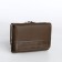 Women's wallet on a magnet, brown color
